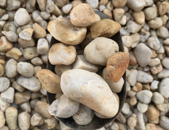 40MM Cream Pebbles