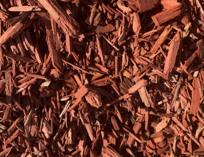 Red Dyed Mulch