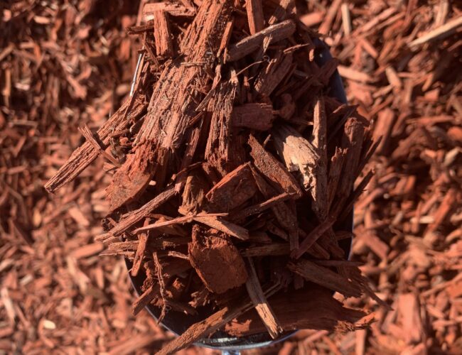 Red Dyed Mulch